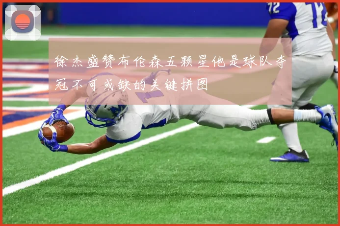 徐杰盛赞布伦森五颗星他是球队夺冠不可或缺的关键拼图